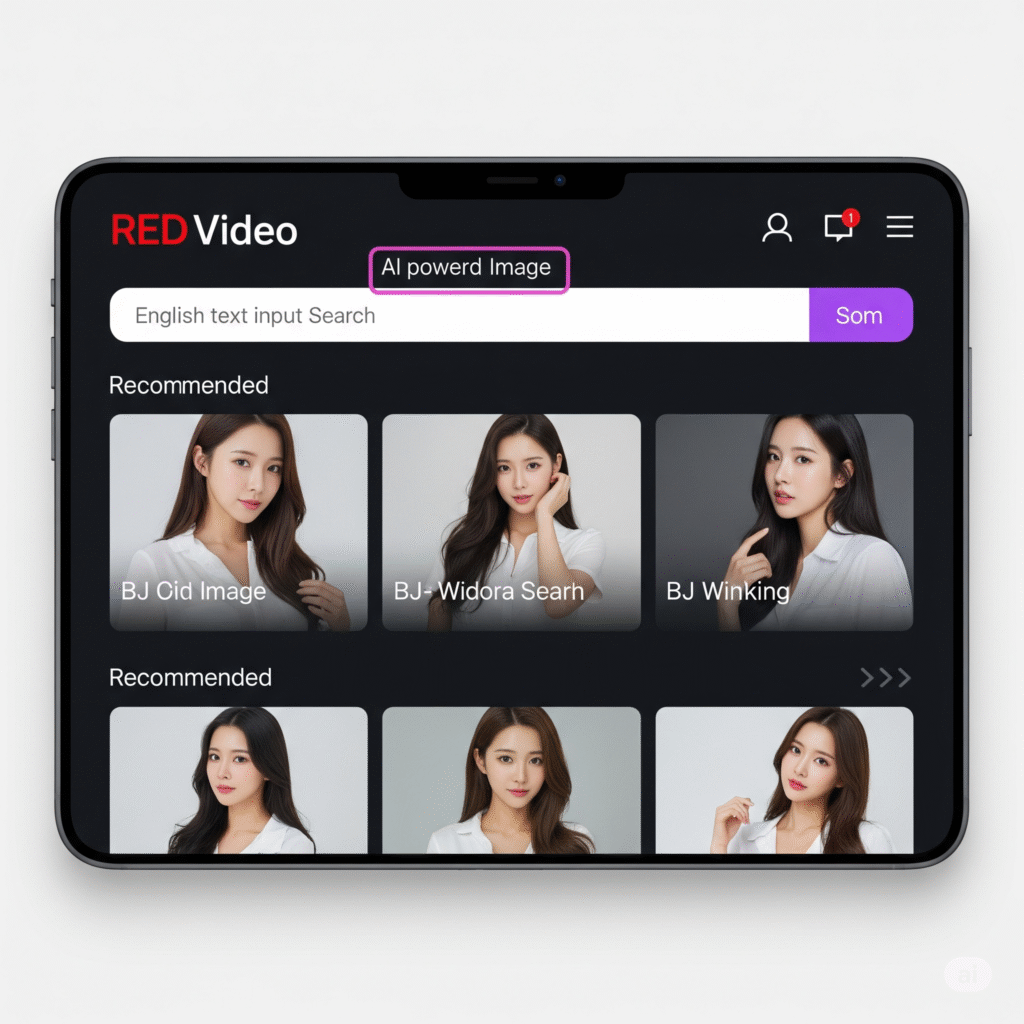 AI 검색 인터페이스 스크린샷 AI 검색 인터페이스 스크린샷