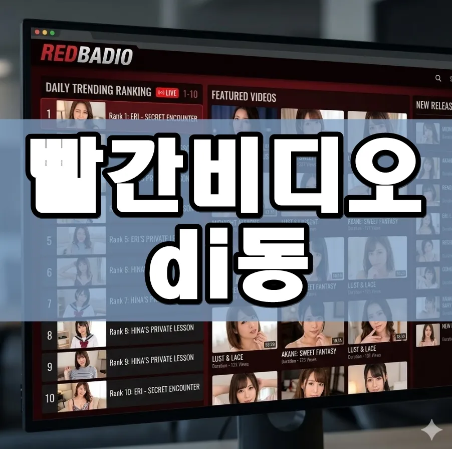 빨간비디오 di동 표지