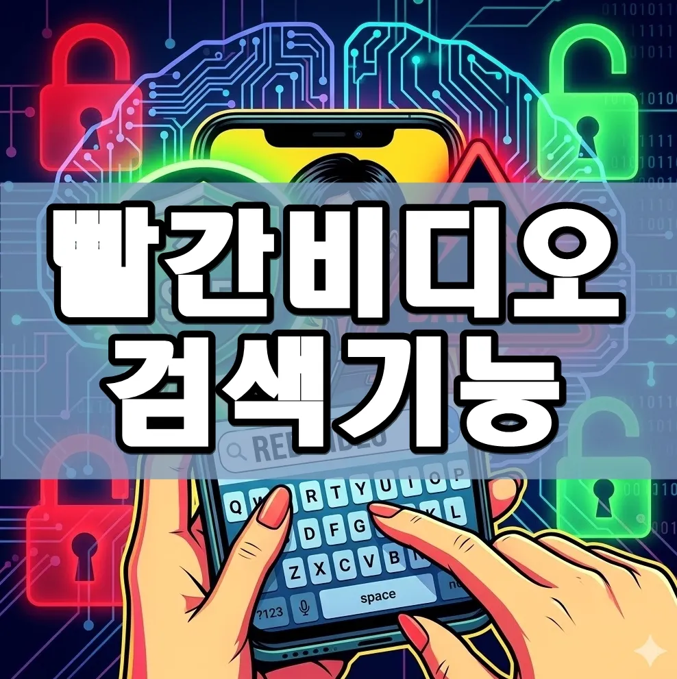 빨간비디오 검색기능 표지