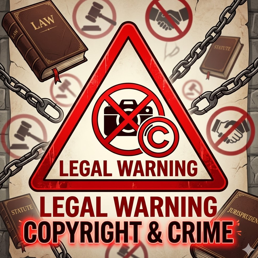 붉은 경고 삼각형 안에 불법 촬영물 아이콘