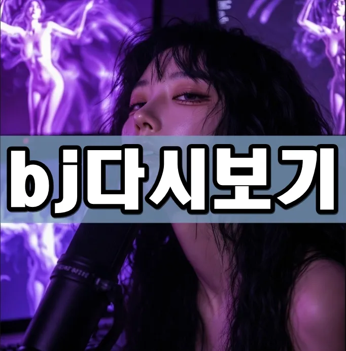 BJ다시보기 표지